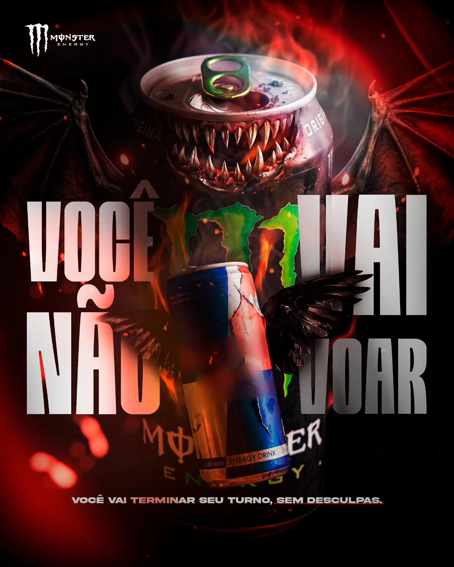 Depois: mesma foto com texturas, grão e tratamento de cor do Felpy's Arsenal